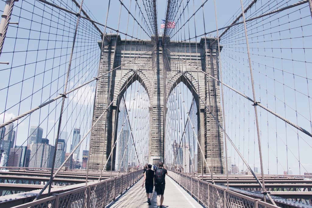 Brooklyn Bridge, NYC in May