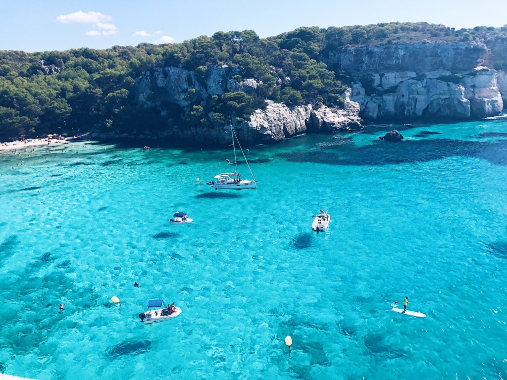 Cala Macarella- the best beaches in menorca