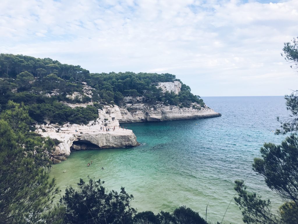 Cala Mitjana- the best beaches in menorca
