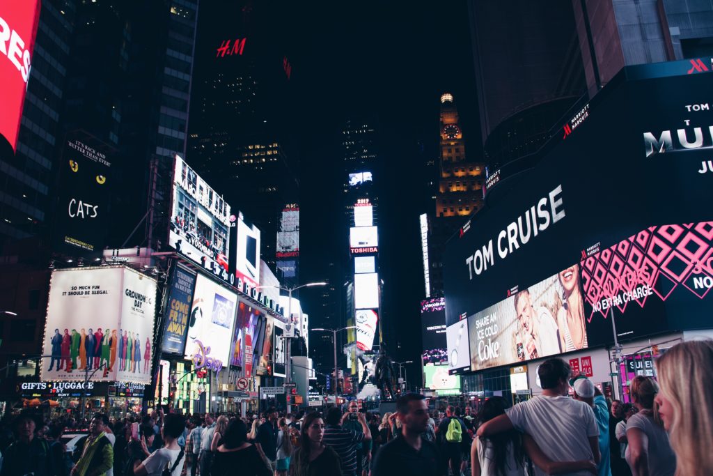 NYC in May- Times Square in May