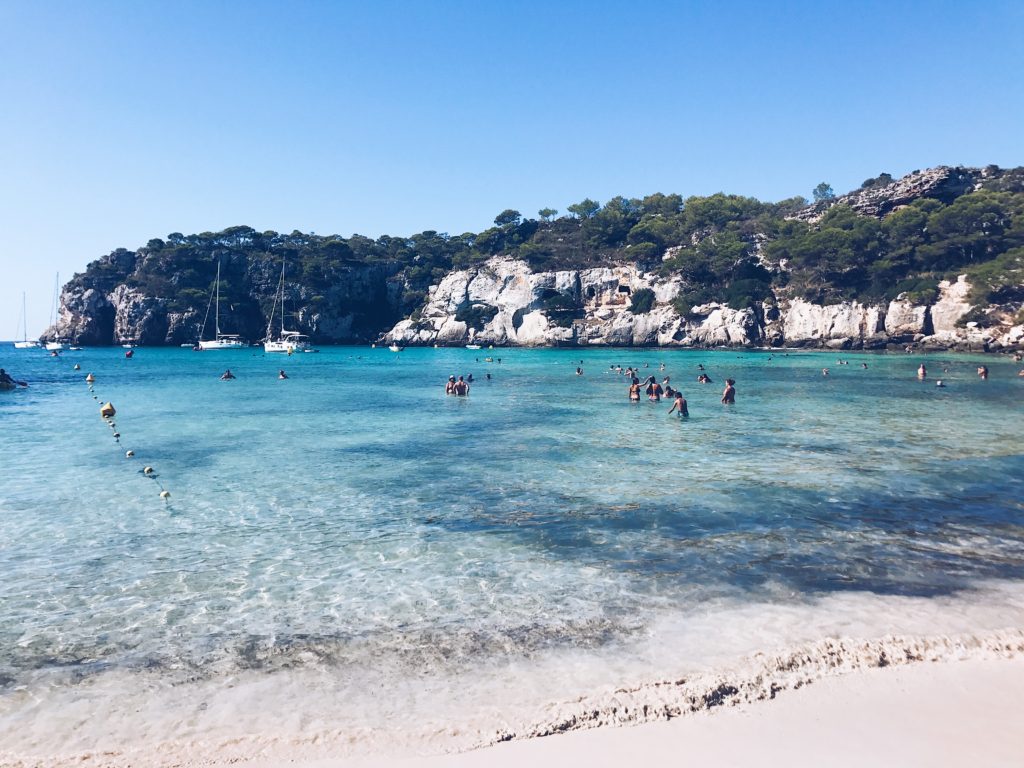the best beaches in menorca-Cala Macarella