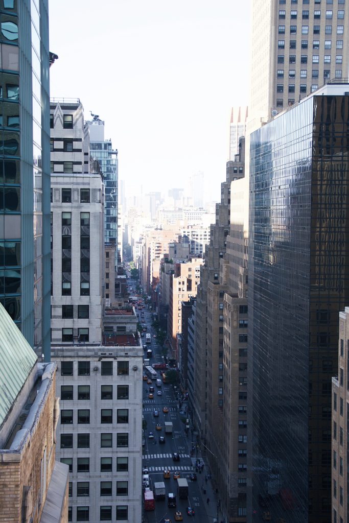 NYC in May- view over midtown