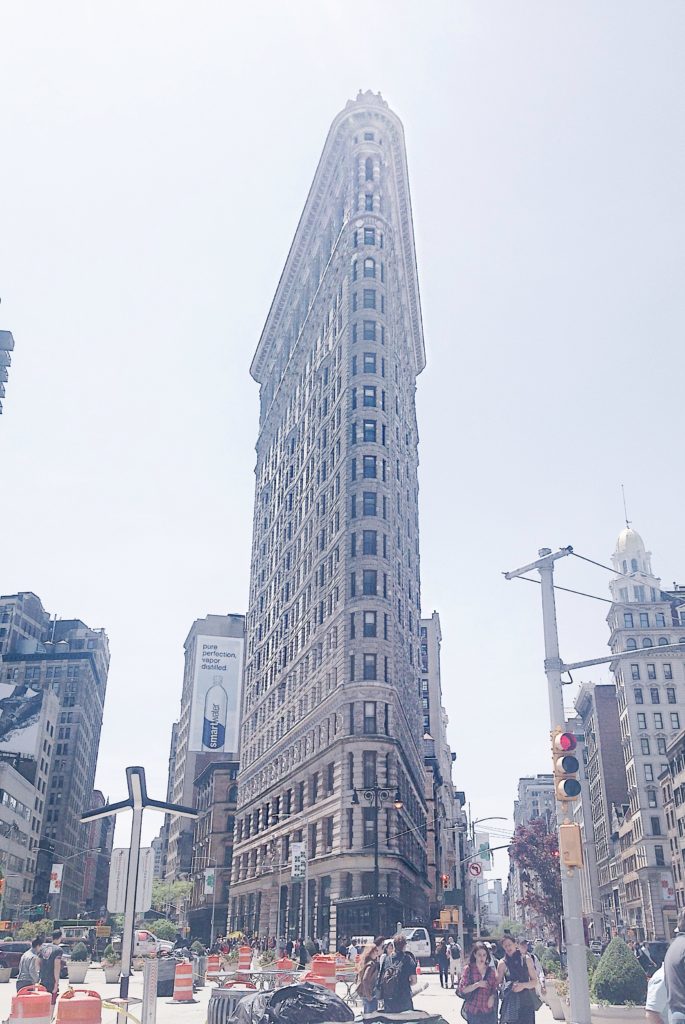 Flatiron building- NYC in May