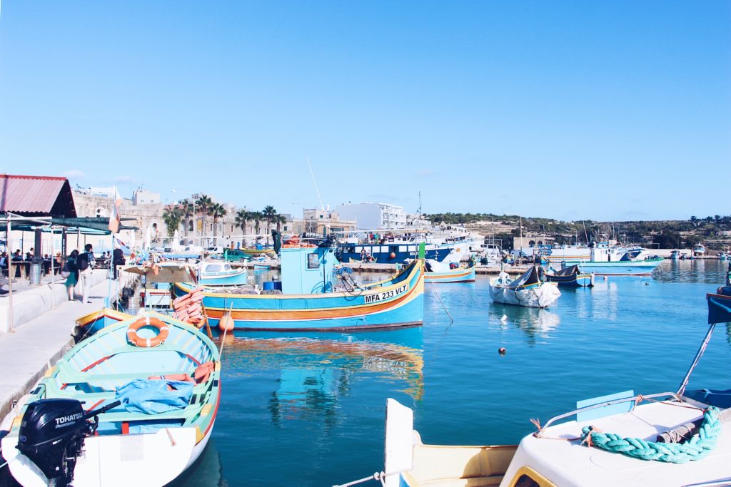 what to do in malta: visit Marsaxlokk