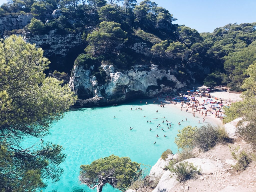 the best beaches in menorca