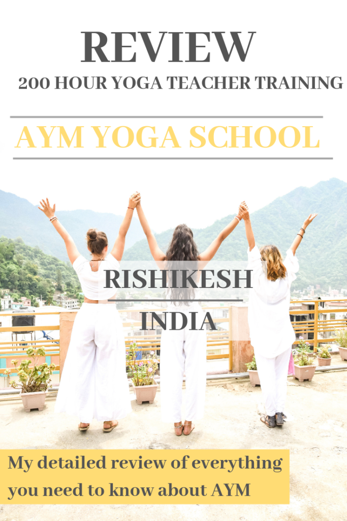 AYM 200 hour yoga teacher training Rishikesh India