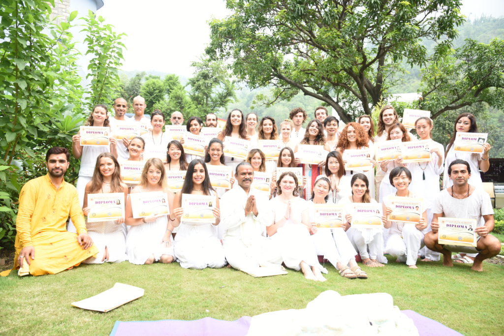 AYM 200 hour yoga teacher training Rishikesh India