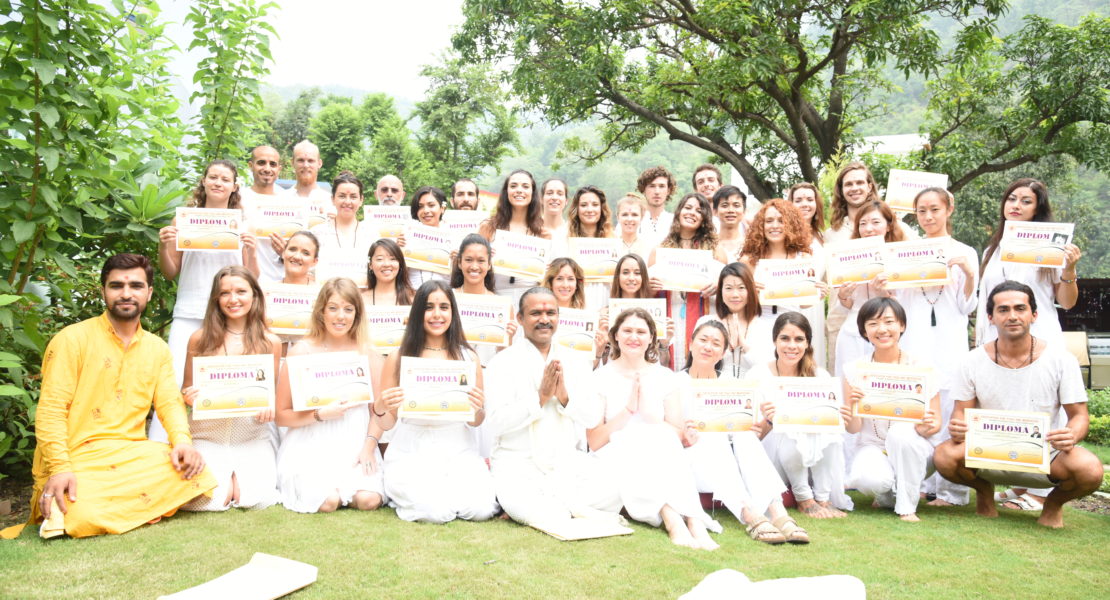 AYM 200 hour yoga teacher training Rishikesh India