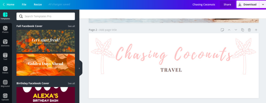 start a travel blog
