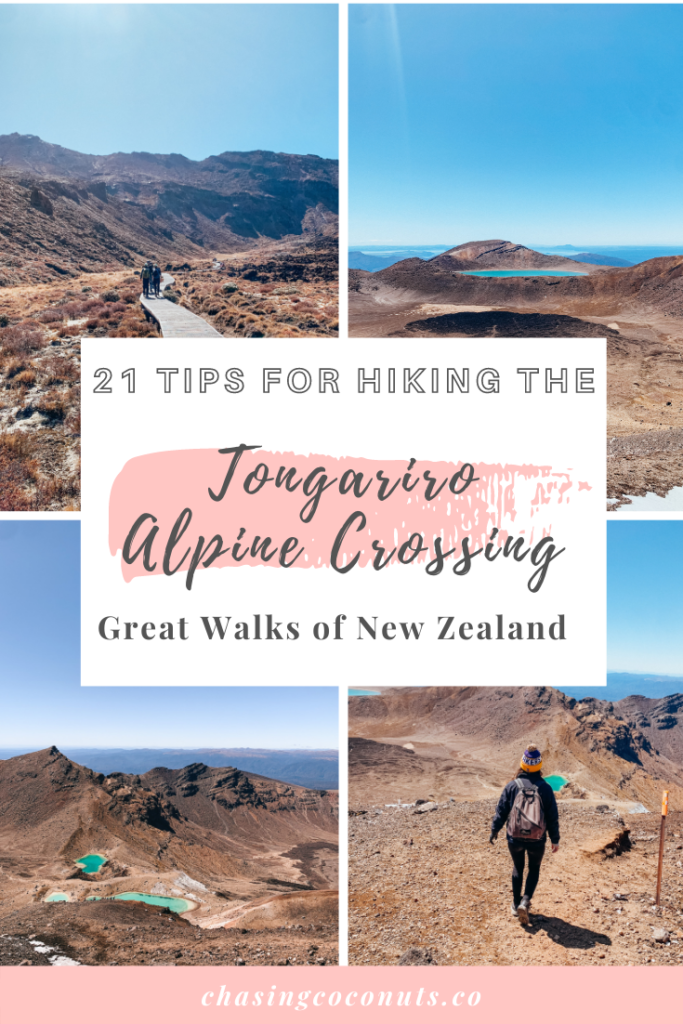 tongariro alpine crossing tips