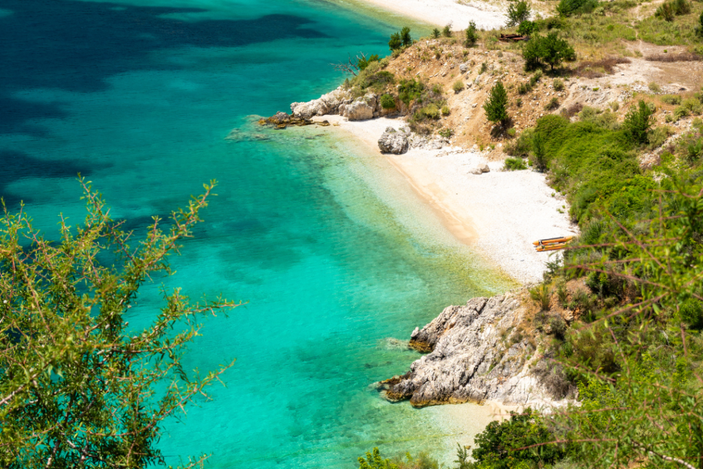 best wild beaches in albania